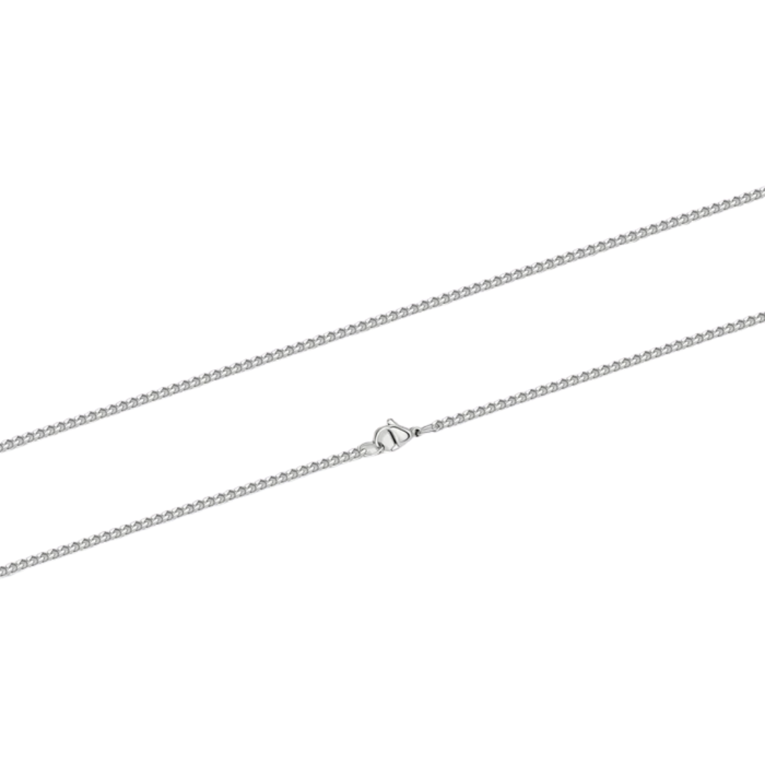 Micro Cuban Link Chain (Silver)