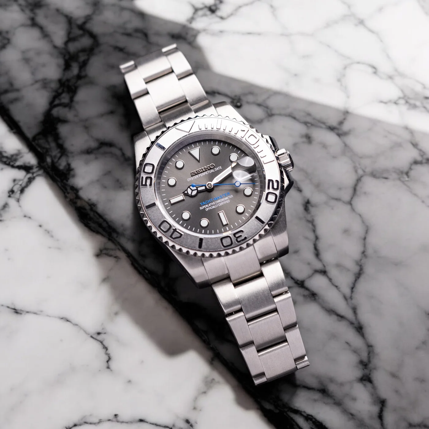 Seiko Mod Yacht | Dark Rhodium