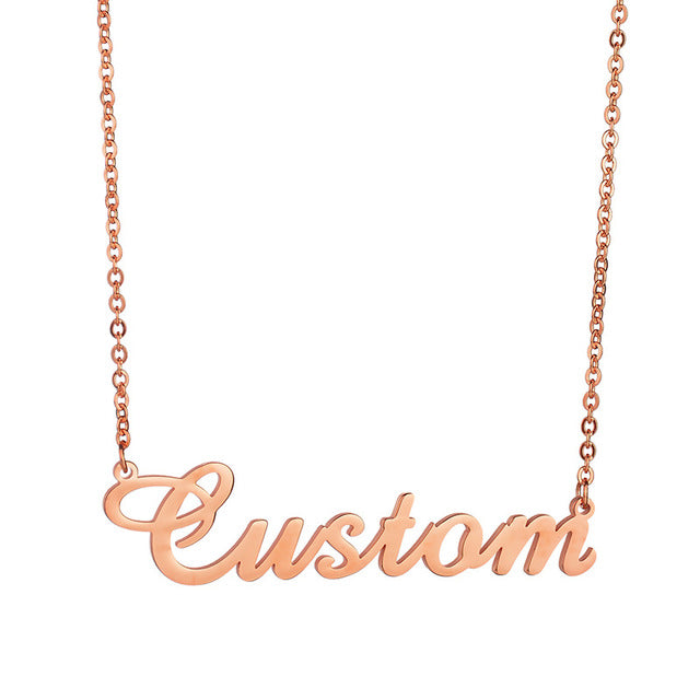 18k Gold/Silver Custom Name Chain