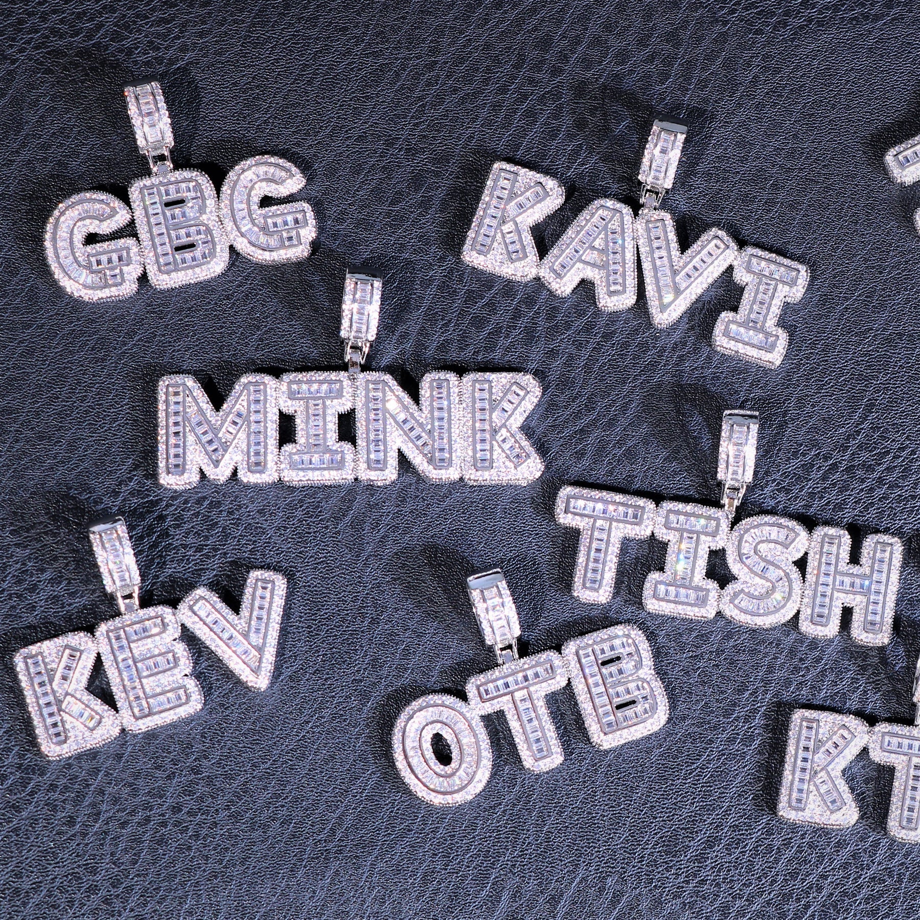 VVS Jewelry Custom Candy Letter Pendant Necklace
