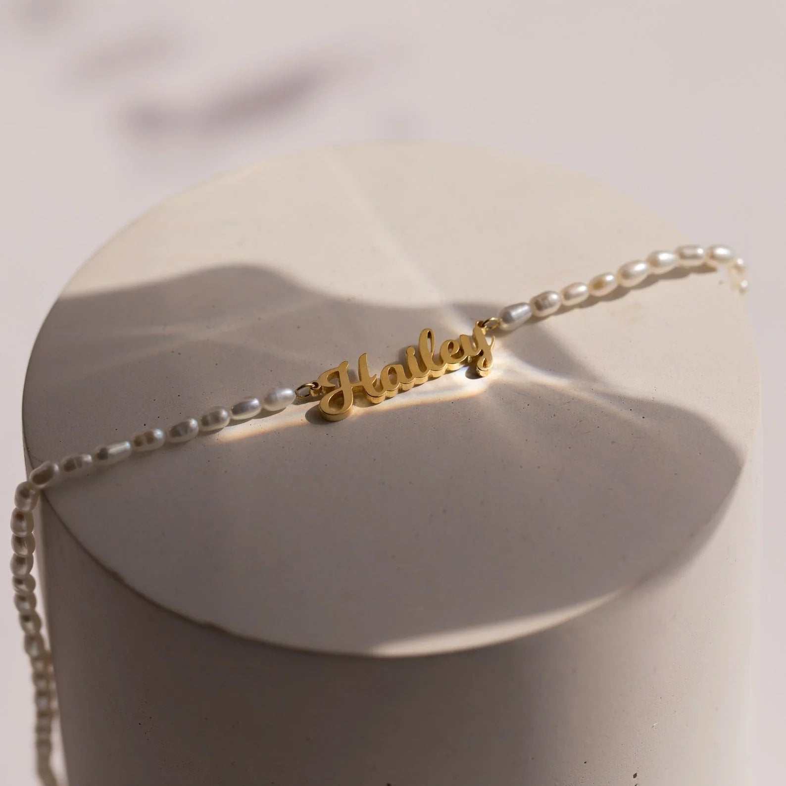 Pendentif lettre anglaise personnalisé Collier nominatif personnalisé en acier inoxydable