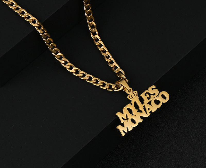 18K Gold Custom Name Cuban Necklace - Personalized Jewelry