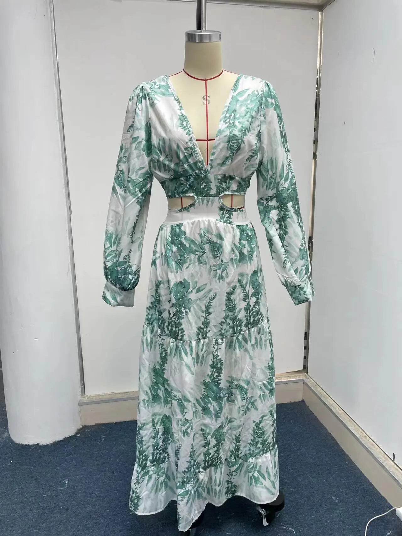 Robe longue de plage parisienne