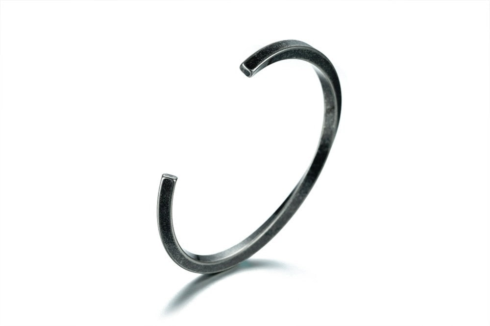 Bracelet minimaliste torsadé pour homme, taille unique