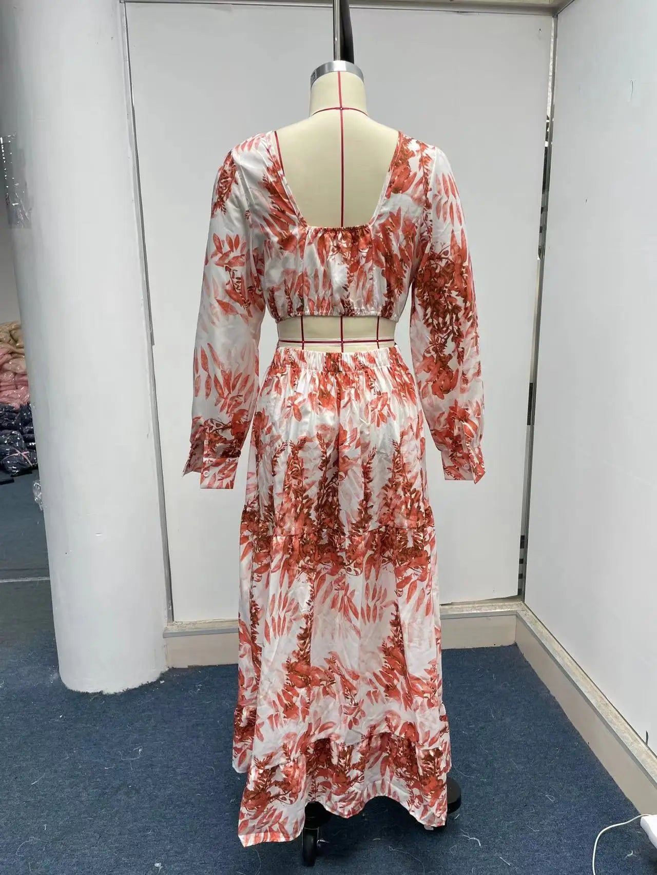 Robe longue de plage parisienne