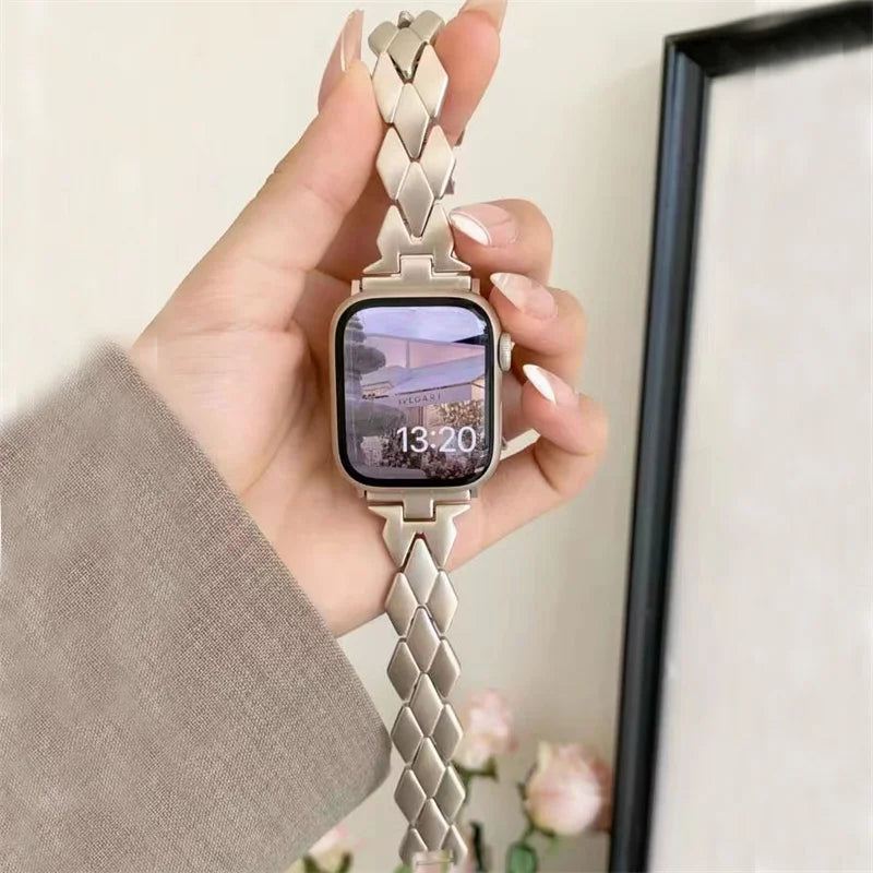 VVS Jewelry Lux Uhrenarmband mit Kettengliedern
