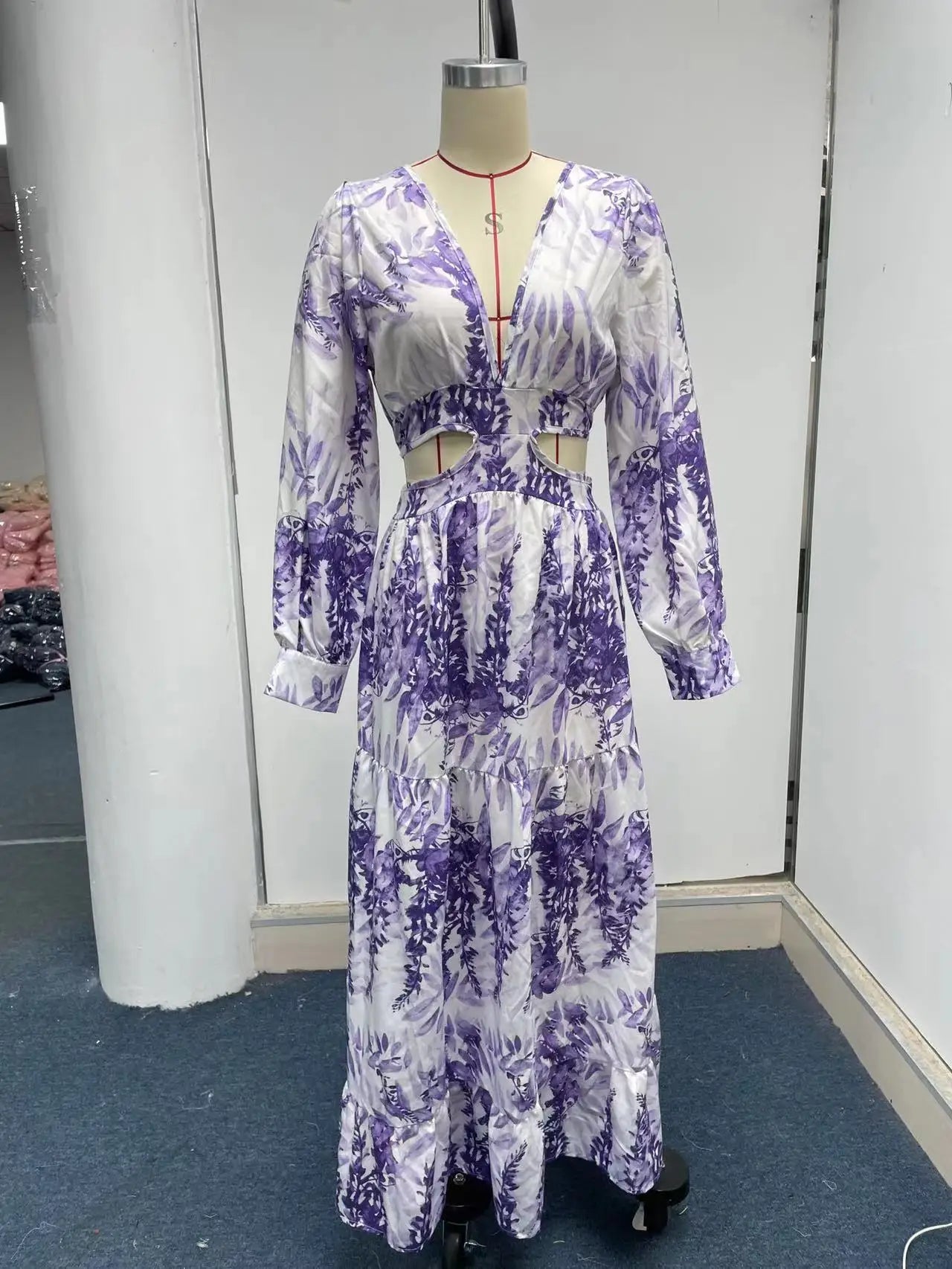 Robe longue de plage parisienne