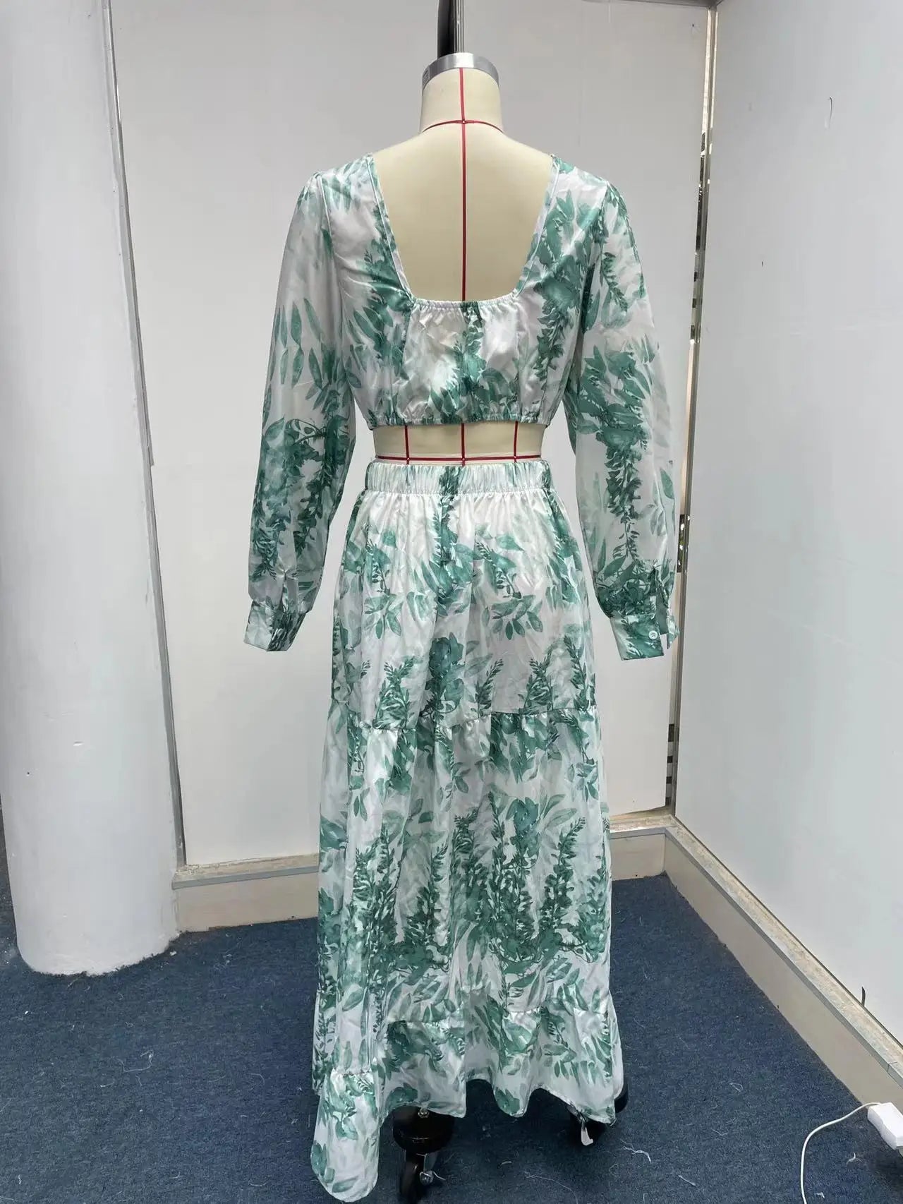 Robe longue de plage parisienne