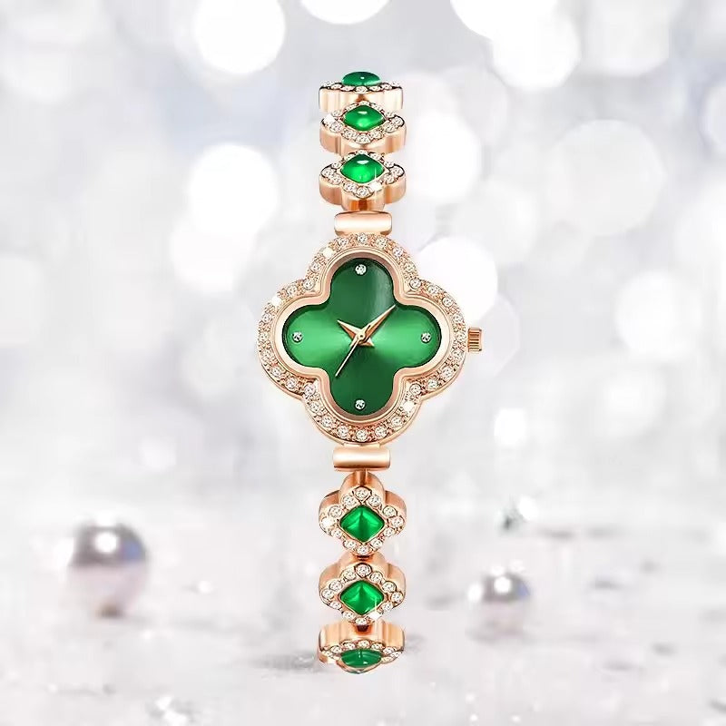 Clover Bling Women's Watch