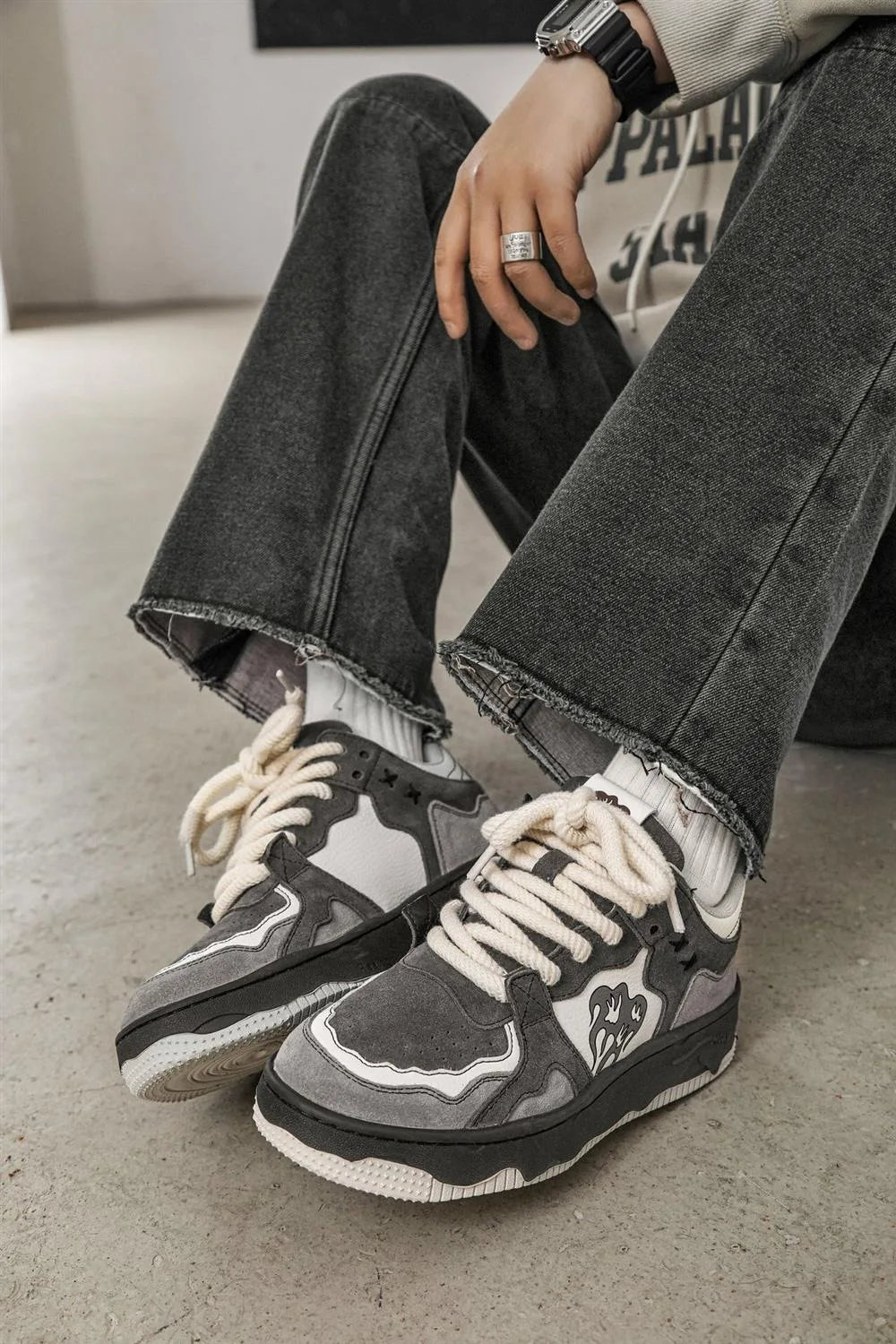 Trapking – Klobige Freizeitschuhe