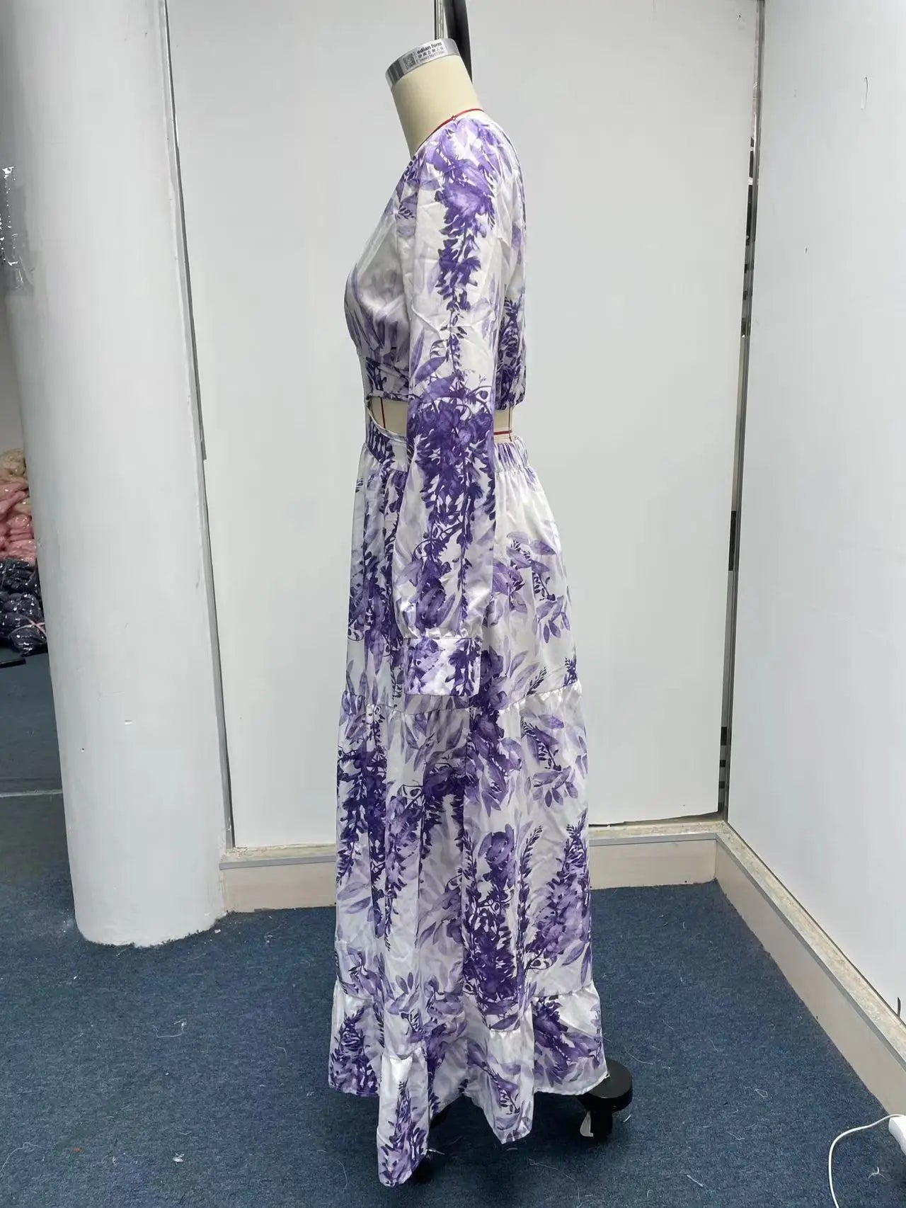 Robe longue de plage parisienne