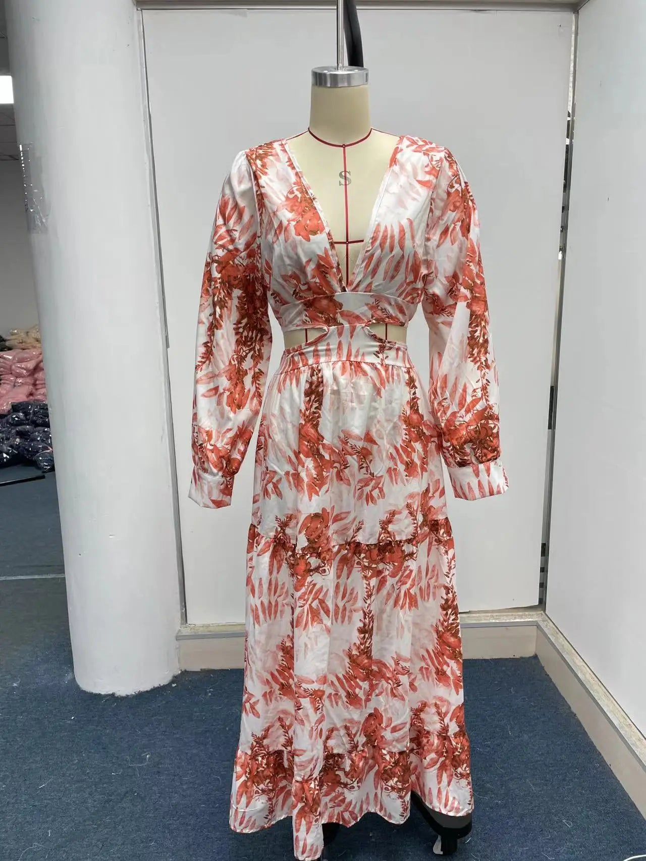Robe longue de plage parisienne