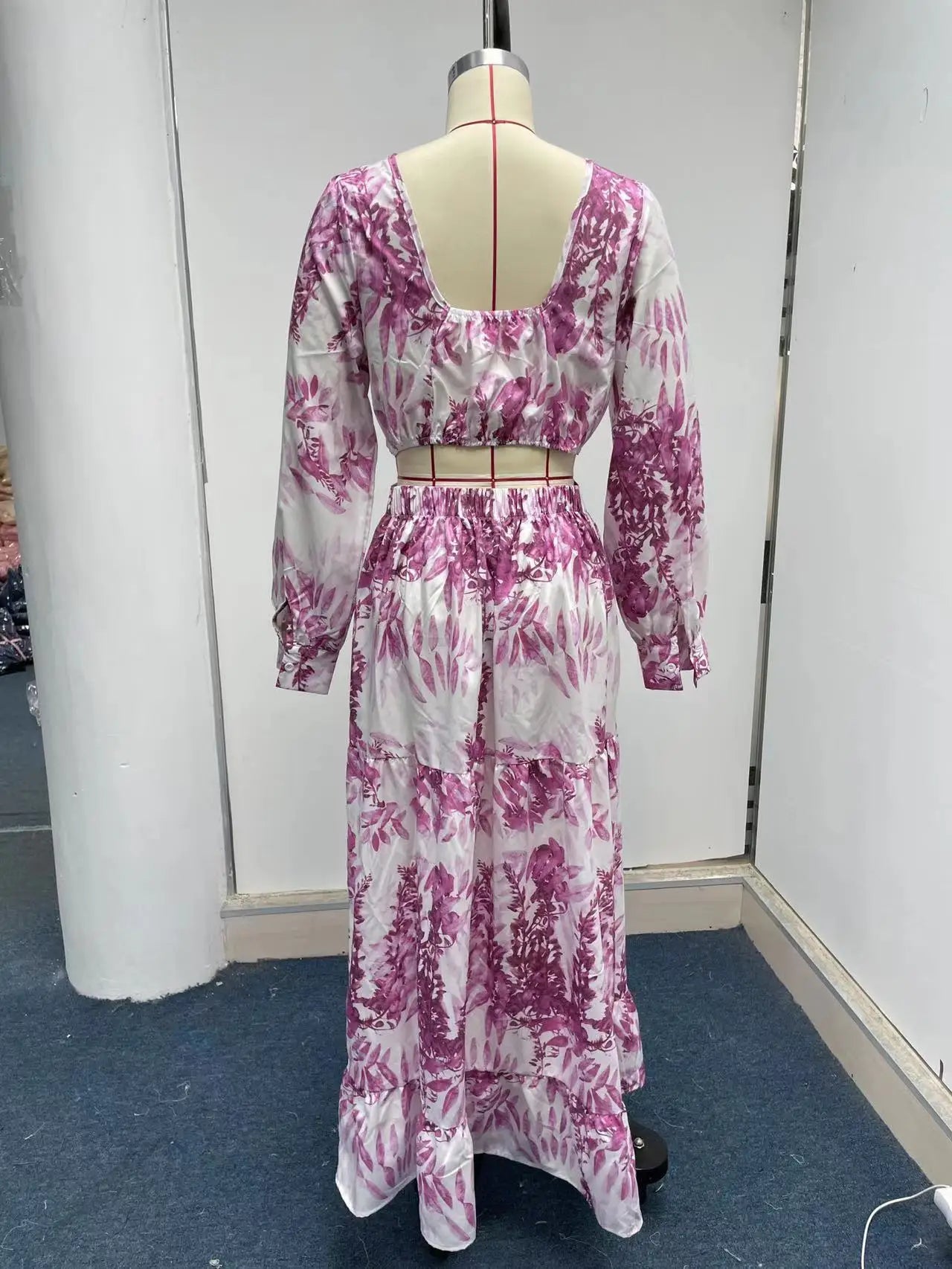 Robe longue de plage parisienne