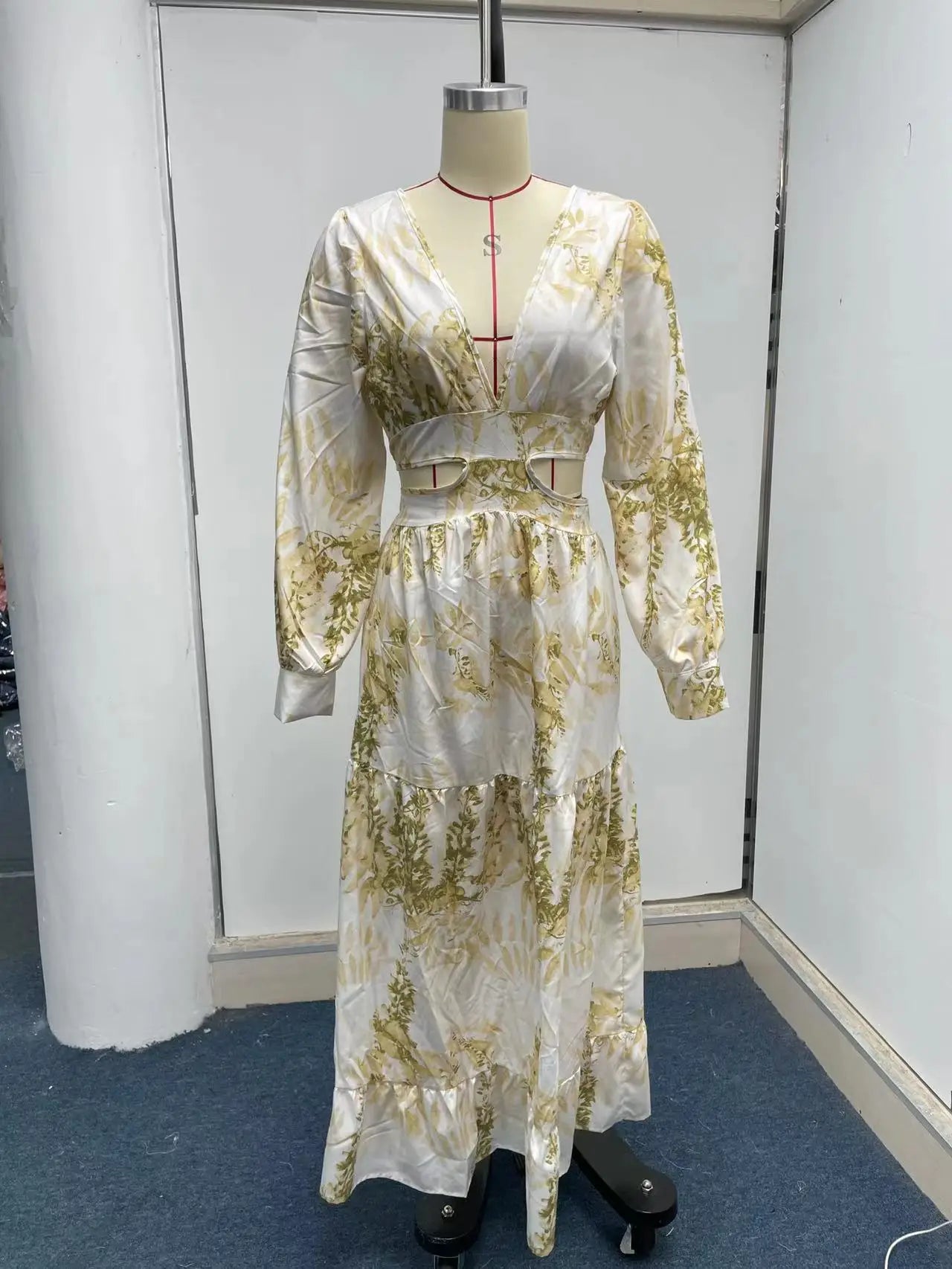 Robe longue de plage parisienne