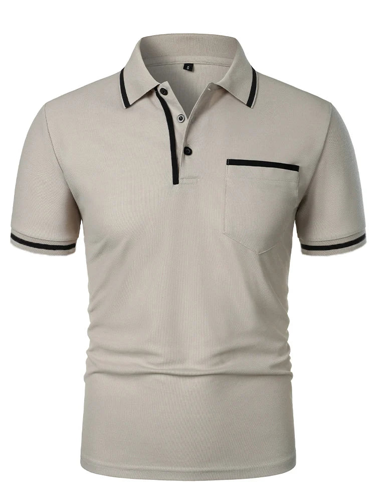 🔥 Haute Classe Polo-T-Shirt für Herren – Premium-Komfort und Stil für jeden Anlass