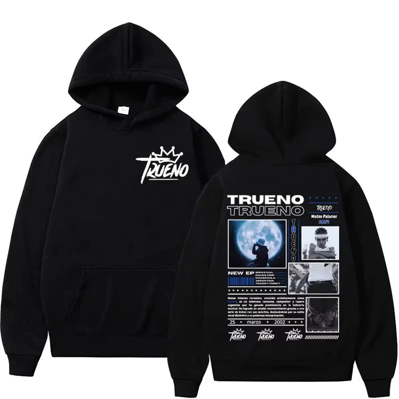 Trueno Album Cover Graphic Hoodie