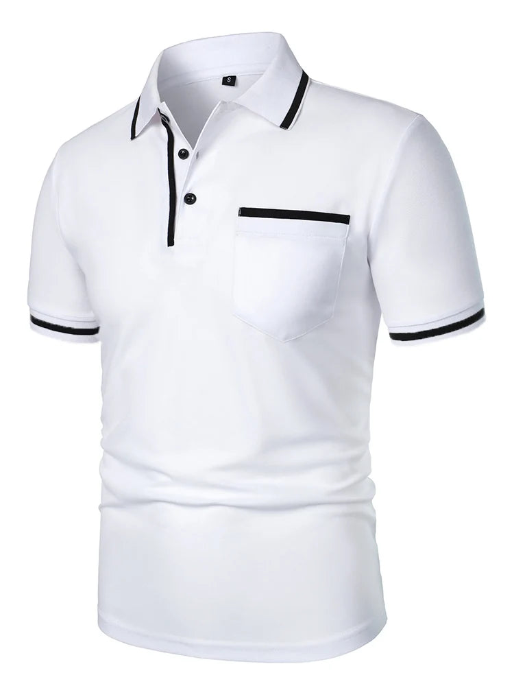 🔥 Haute Classe Polo-T-Shirt für Herren – Premium-Komfort und Stil für jeden Anlass