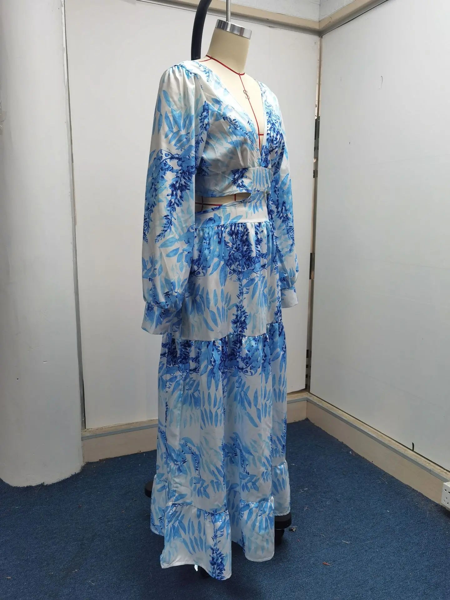 Robe longue de plage parisienne