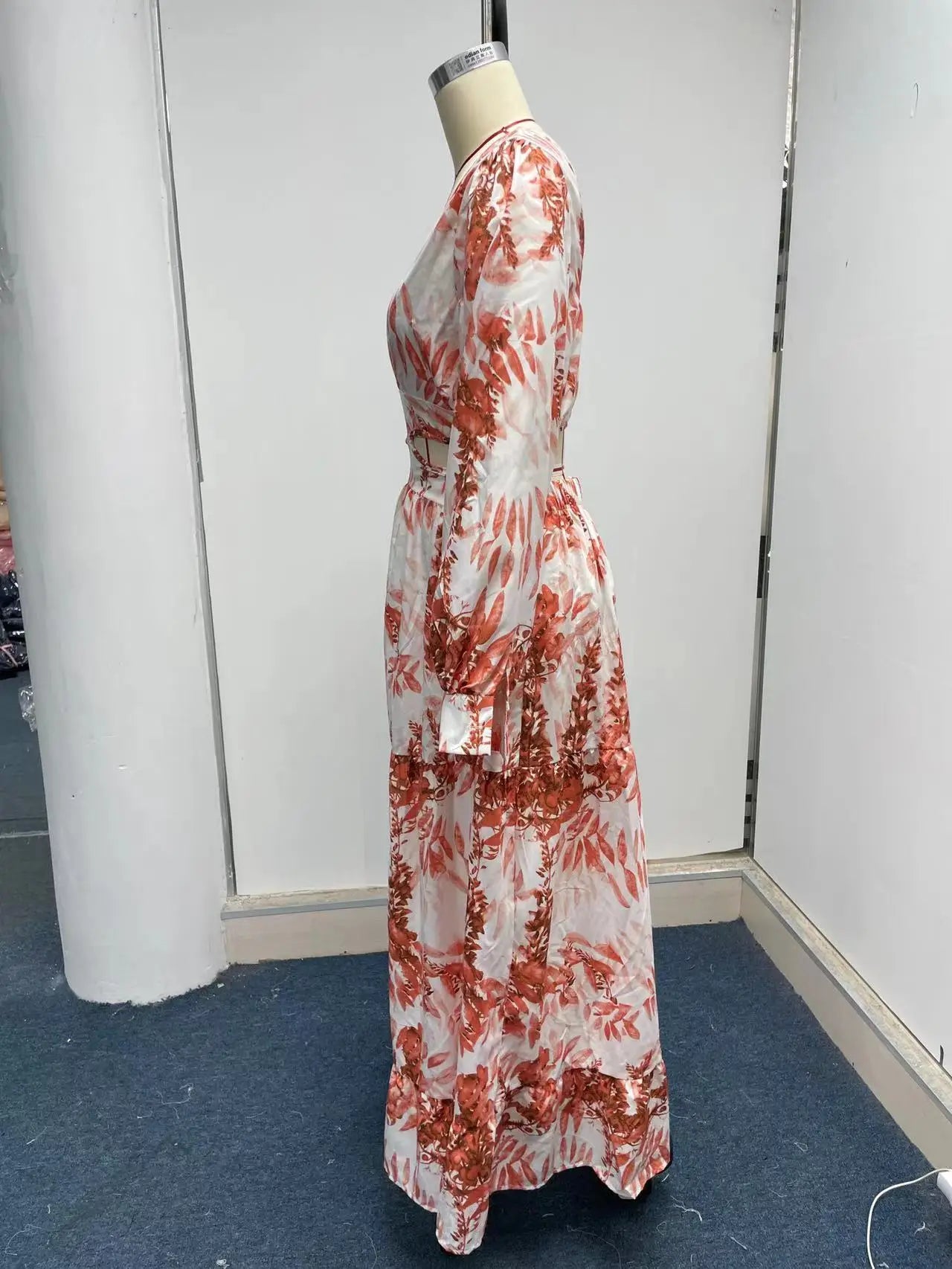 Robe longue de plage parisienne