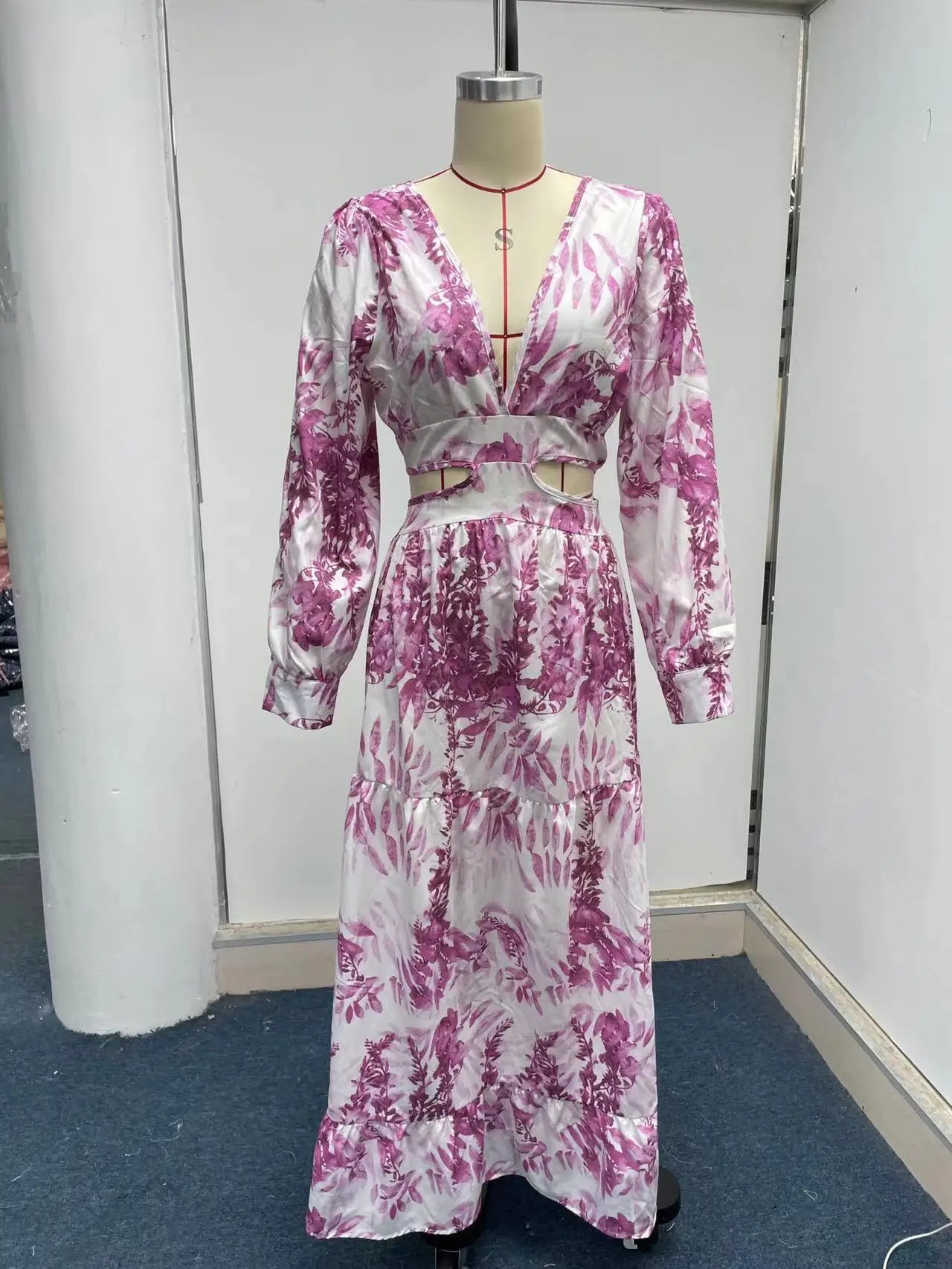 Robe longue de plage parisienne