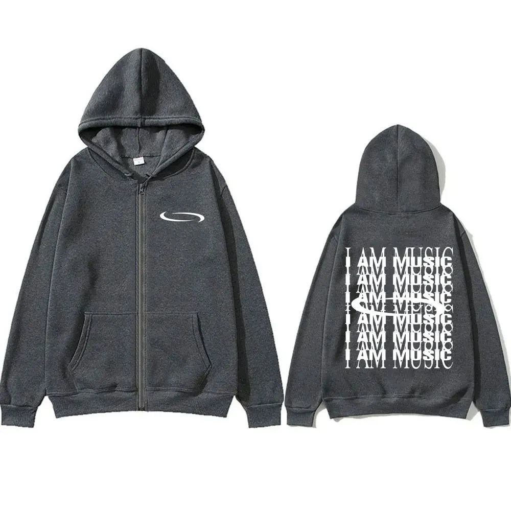 Playboi Carti Opium Graphic Zipper Hoodie - Zip-Up Graphic Hoodie