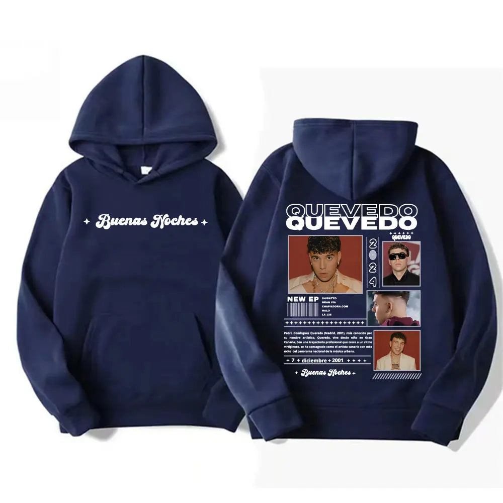 Quevedo Buenas Noches Graphic Hoodie