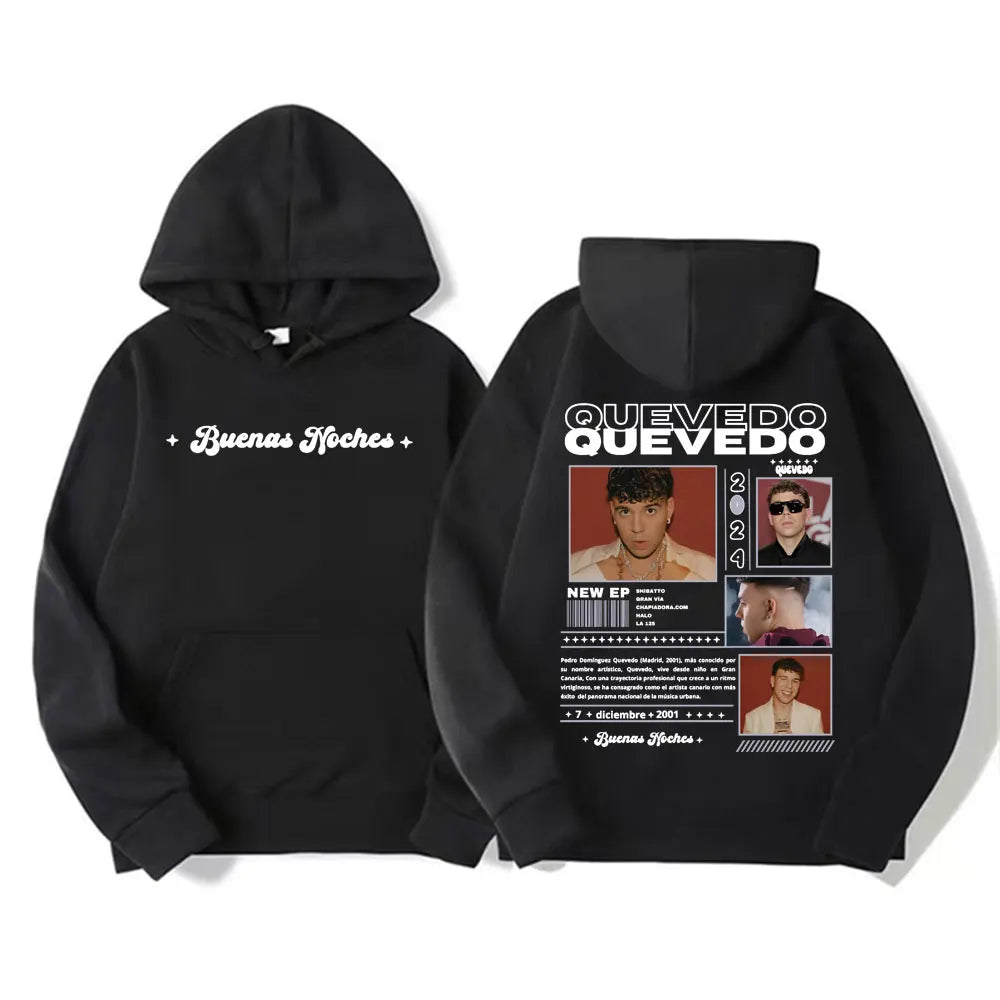 Quevedo Buenas Noches Graphic Hoodie