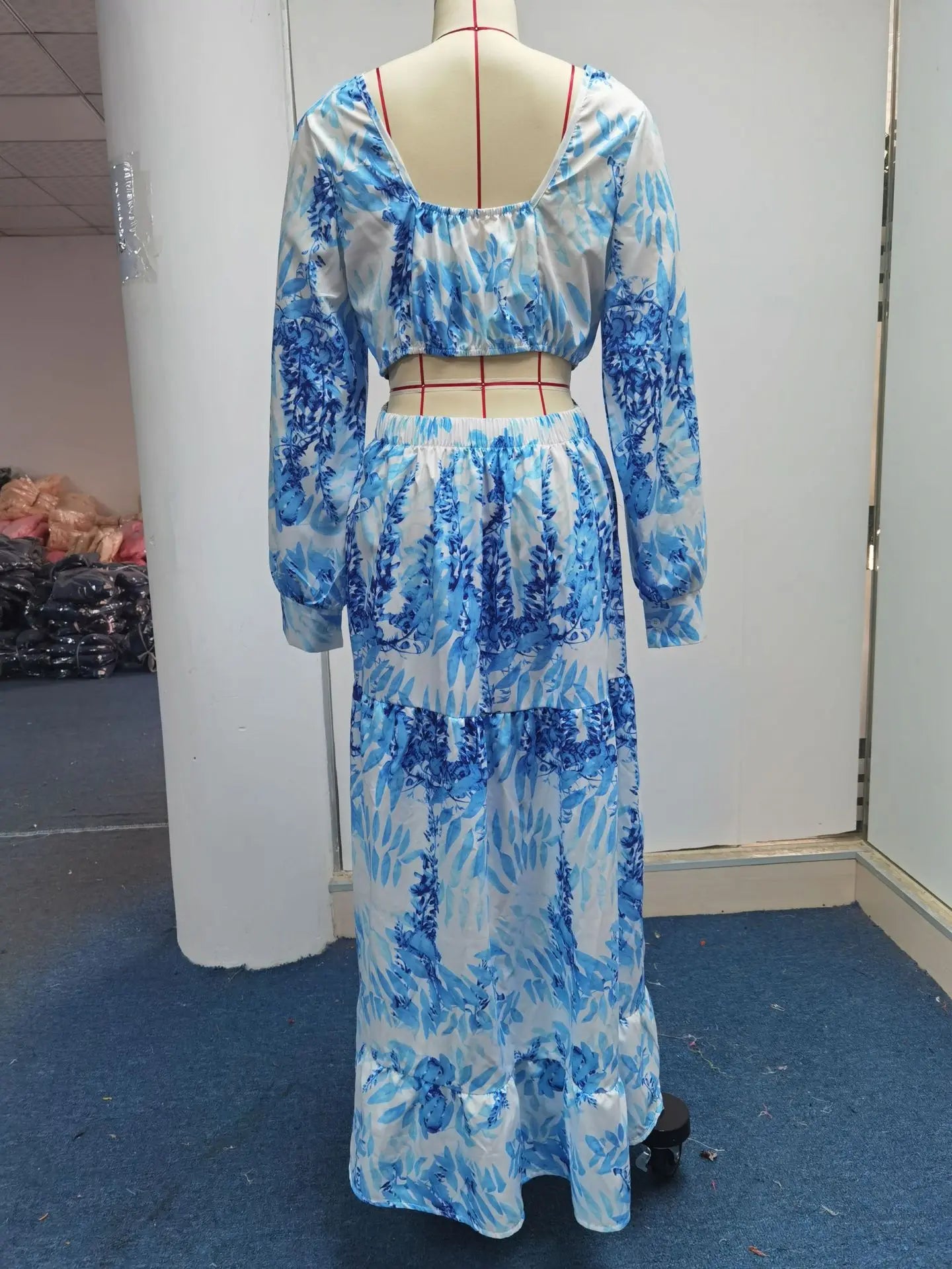 Robe longue de plage parisienne