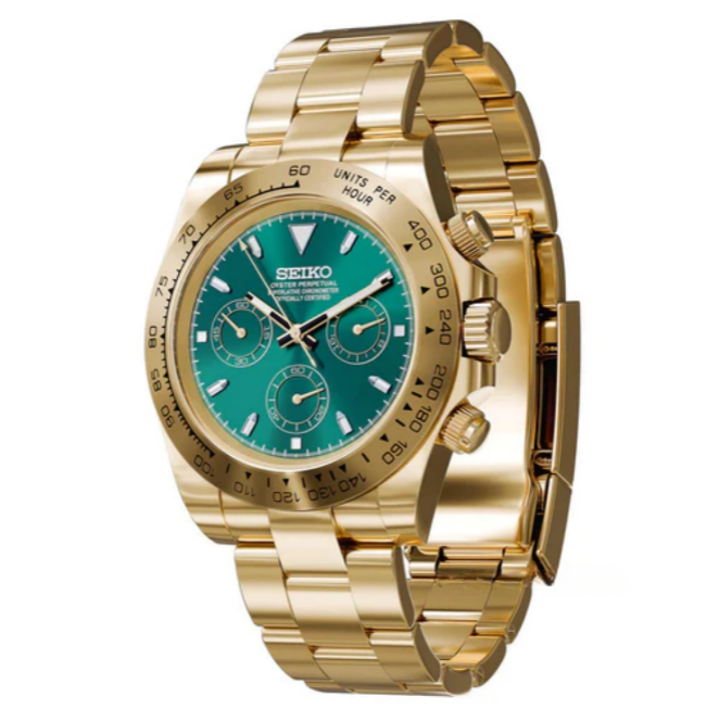 Seiktona Daytona | Gold Green