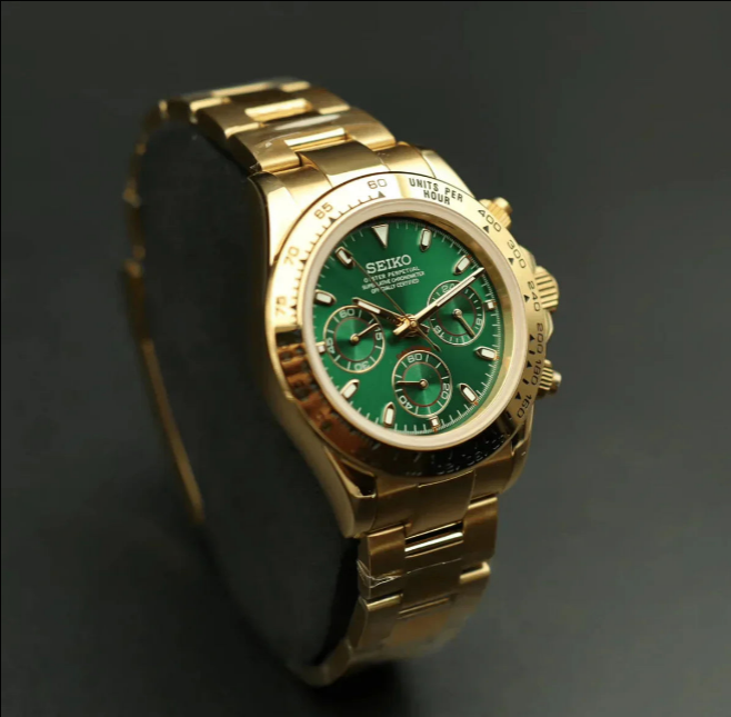 Seiktona Daytona | Gold Green