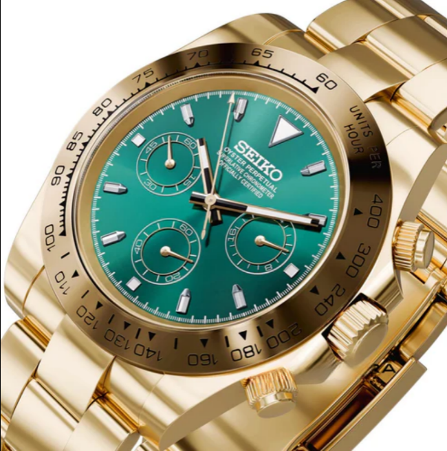 Seiktona Daytona | Gold Green