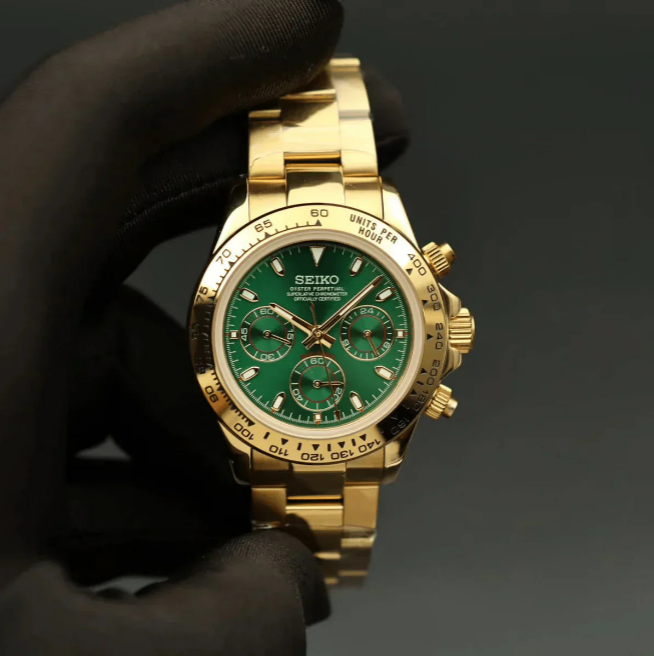 Seiktona Daytona | Gold Green