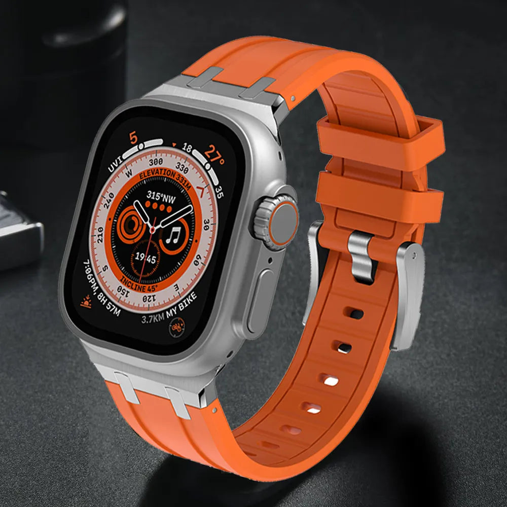 Bracelet de sport classique en caoutchouc souple