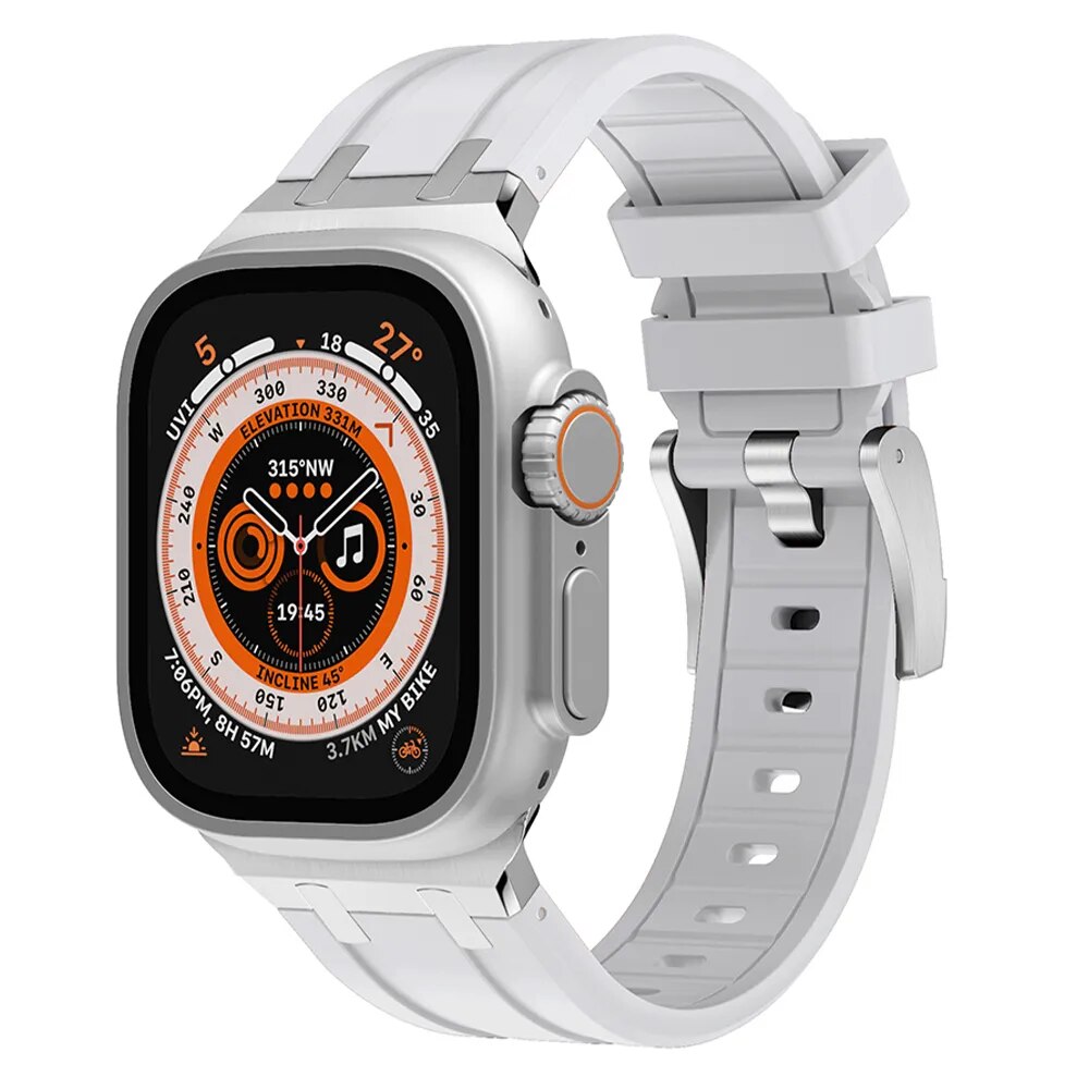 Bracelet de sport classique en caoutchouc souple