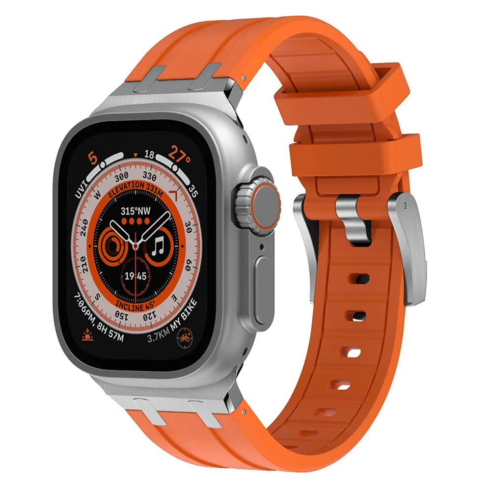 Bracelet de sport classique en caoutchouc souple