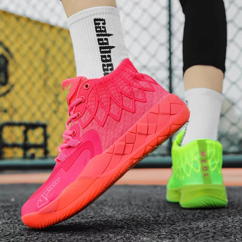 Chaussures de basket-ball haute performance pour intérieur/extérieur VVS Spark - Adhérence améliorée et soutien du coussin
