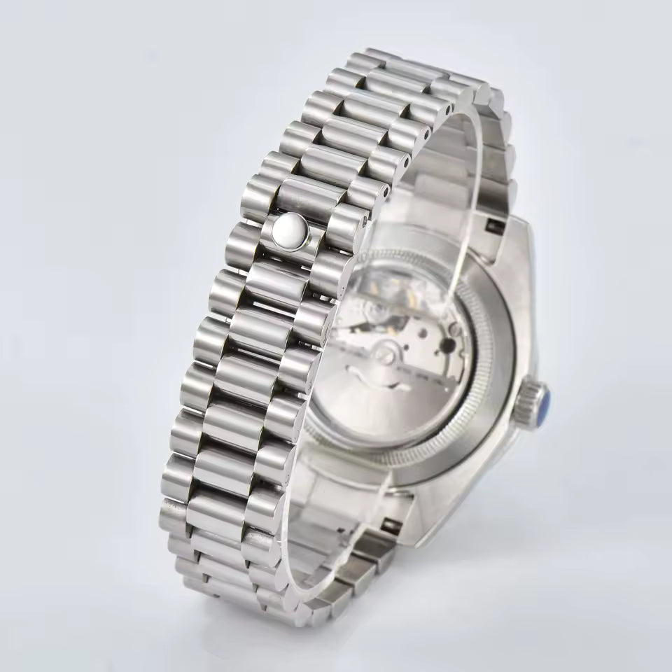 VVS Arabic Datejust | Pearl Gray