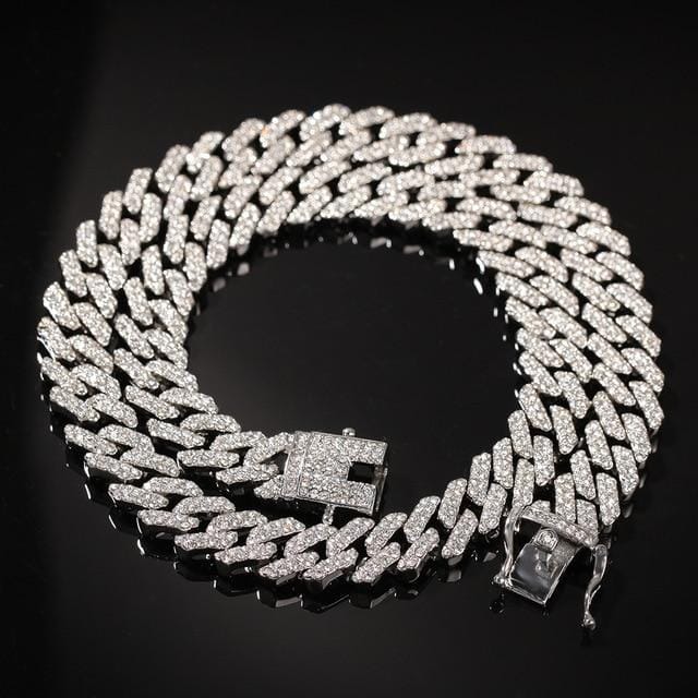 Jewelhery hip hop jewelry Jewelhery Miami Rose Gold Cuban Chain