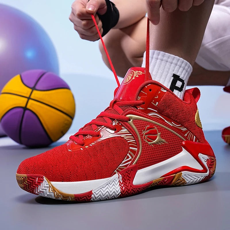 Chaussures de basket-ball d'extérieur VVS Best Vibrant – Design audacieux, traction et confort d'amorti