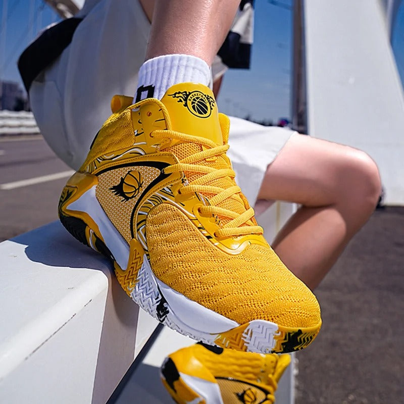 Chaussures de basket-ball d'extérieur VVS Best Vibrant – Design audacieux, traction et confort d'amorti