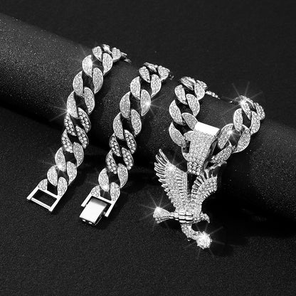 Eagle Diamond Cuban Chain