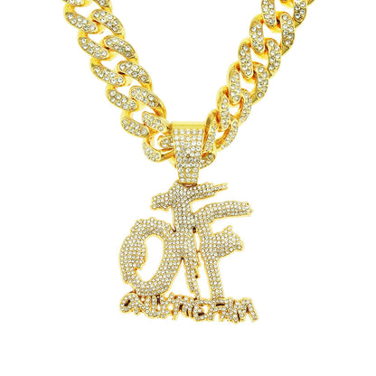 VVS Jewelry Lil Durk OTF "only the Fam" Replica Cuban Chain