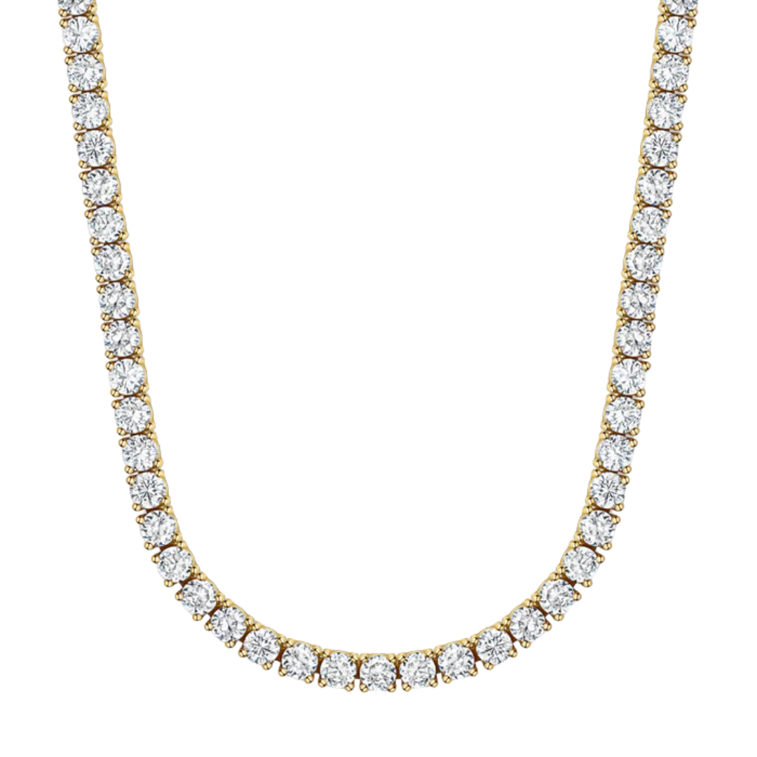 Tennis Chain (Gold) - 5mm