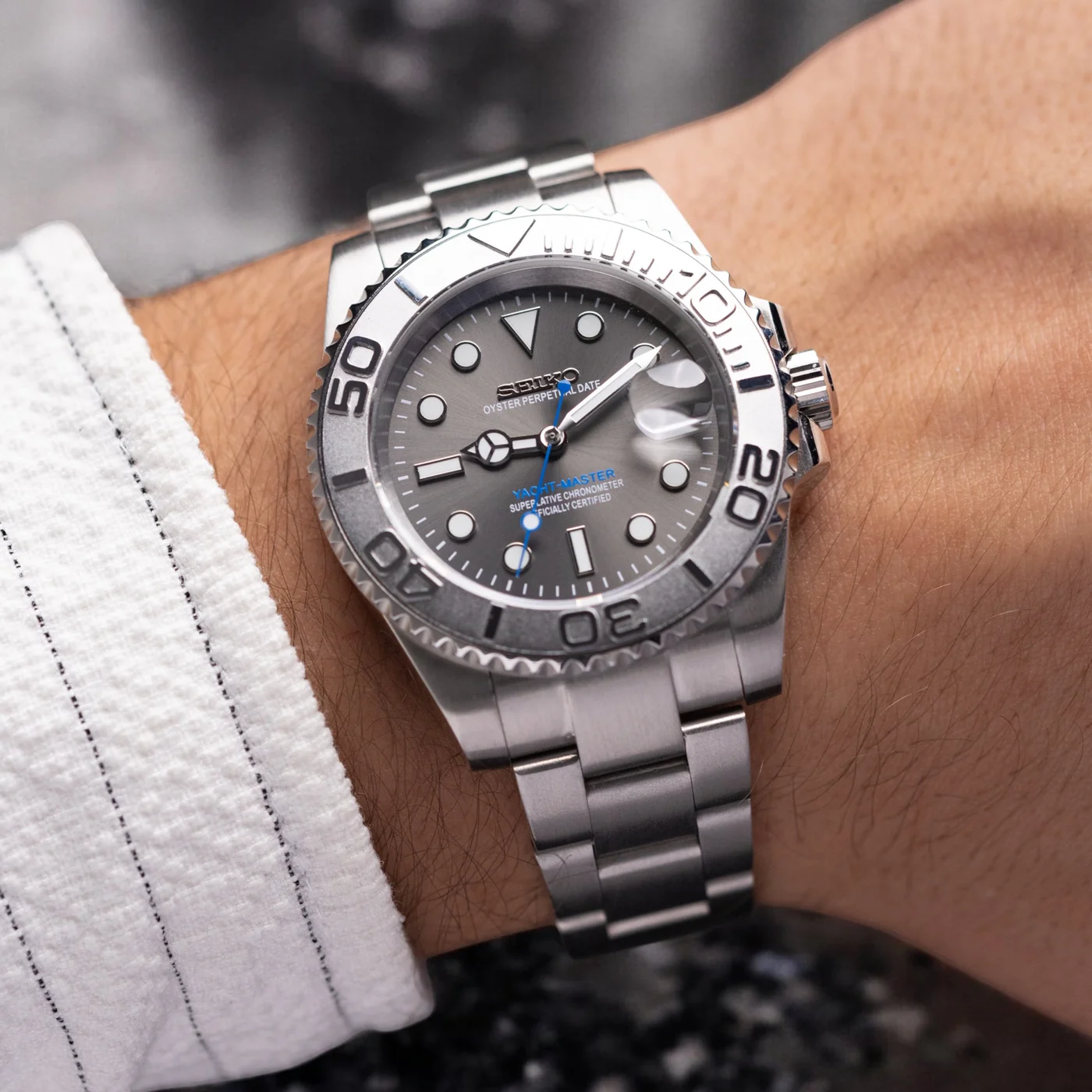 Seiko Mod Yacht | Dark Rhodium