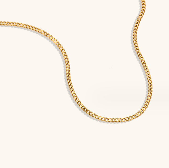 5mm Gold Cuban Chain