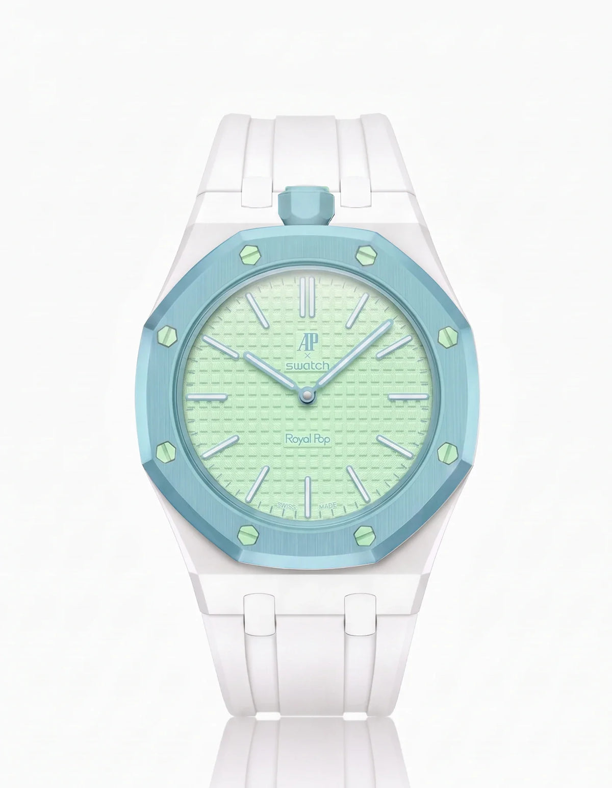 combo::white::rubber-strap-for-ap-x-swatch-royal-pop-white