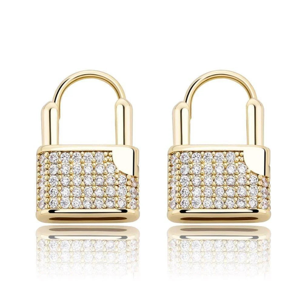 VVS Jewelry Lock Earrings