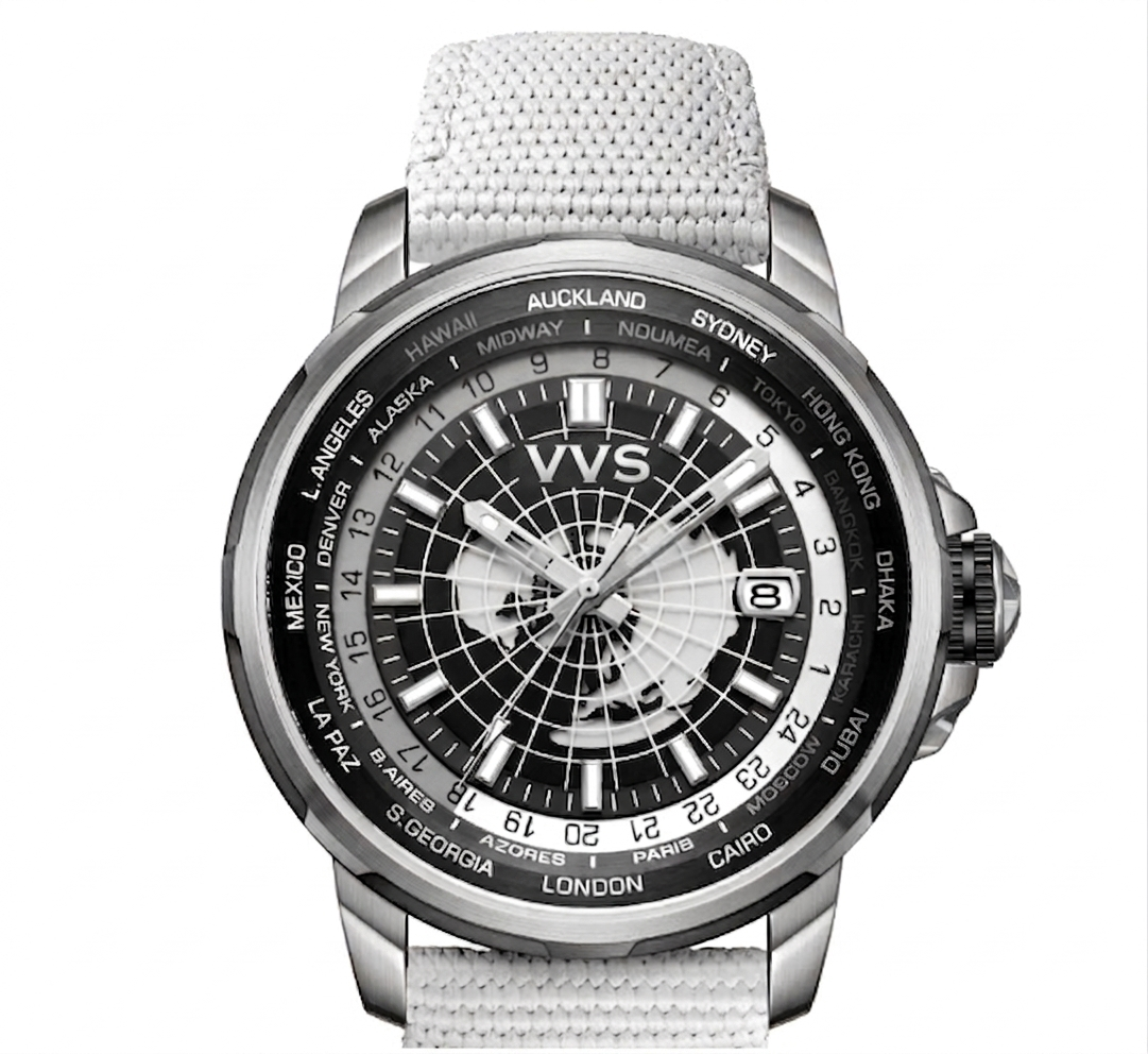 VVS Watches™ Voyager | Earth GMT