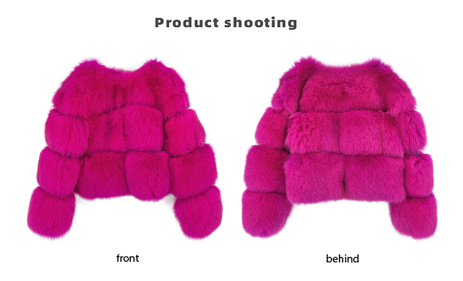 Hot Pink Fur Jacket