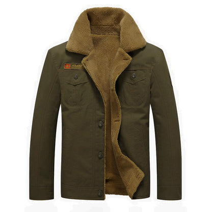 Fleece Collar Tactical Jacket